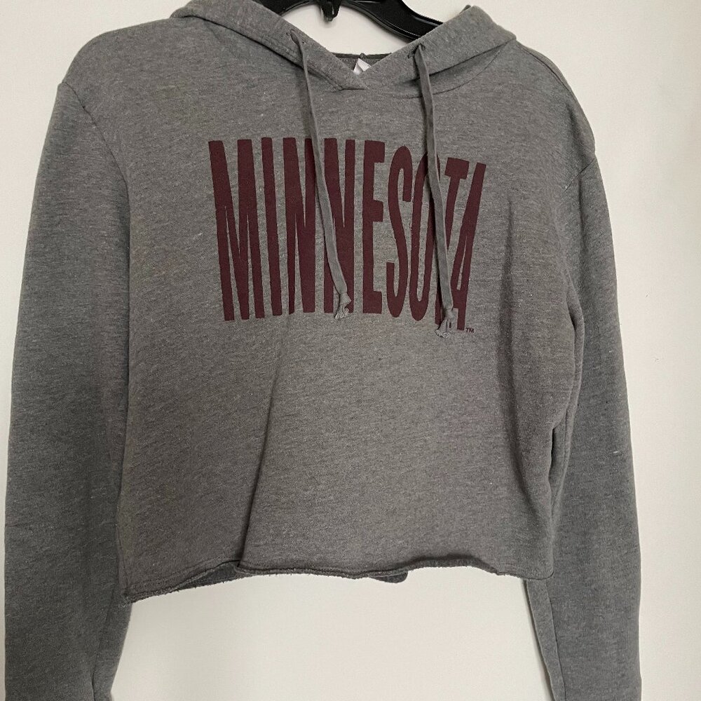 Minnesota Cropped Hoodie
